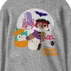 Squishmallows Halloween Squad Ghouls Youth Heather Gray Long Sleeve Tee