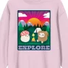 Squishmallows Explore Crew Neck Long Sleeve Adult Cradle Pink Sweatshirt 1 Squishmallows Explore Crew Neck Long Sleeve Adult Cradle Pink Sweatshirt -Squishmallows GUEST 3e06e61d 12ef 42e5 b597 062b1bcbfbd1