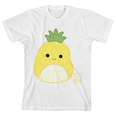 Squishmallows Maui Crew Neck Short Sleeve White Youth T-shirt 5 Squishmallows Maui Crew Neck Short Sleeve White Youth T-shirt - Image 3