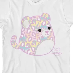 Squishmallows Michaela Crew Neck Short Sleeve White Youth T-shirt