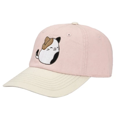 Squishmallows Cam The Cat Pink Traditional Adjustable Hat 4 Squishmallows Cam The Cat Pink Traditional Adjustable Hat - Image 2