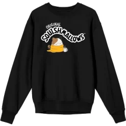 Squishmallows Cam The Cat Juniors Black Oversized Sweatshirt -Squishmallows GUEST 8ecf76e9 2a09 4839 aa0f 5bbb02394ad6