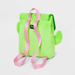 Squishmallows Kids' Squishmallow Cactus 11.6" Flap Backpack - Green