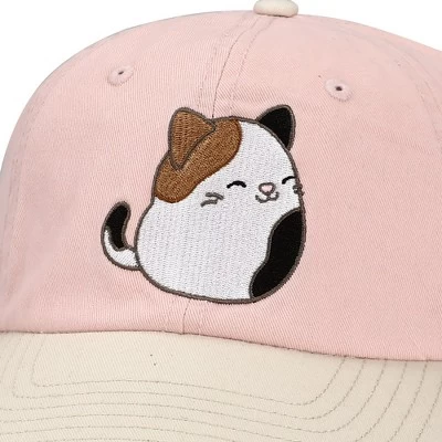 Squishmallows Cam The Cat Pink Traditional Adjustable Hat 5 Squishmallows Cam The Cat Pink Traditional Adjustable Hat - Image 3