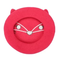 Squishmallows Fifi The Fox Women's Pink Beret Cap -Squishmallows GUEST a3c138cd cb3a 42a8 98d7 69d1e77c2a0a