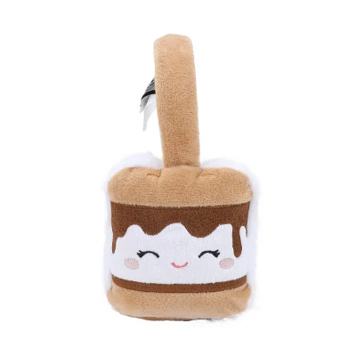 Squishmallows S'More Youth Plush Ear Muffs And Gloves Set 5 Squishmallows S'More Youth Plush Ear Muffs And Gloves Set - Image 3