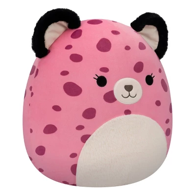Squishmallows 16" Jalisca The Pink Leopard With Fuzzy Belly Plush Toy 4 Squishmallows 16" Jalisca The Pink Leopard With Fuzzy Belly Plush Toy - Image 2