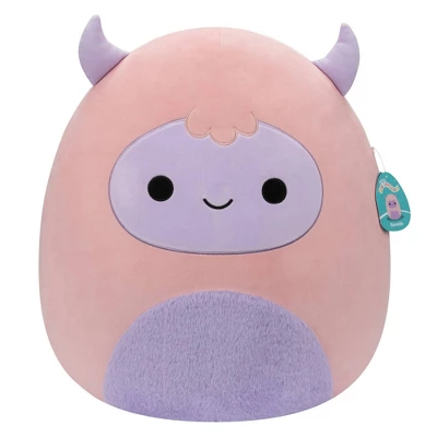 Squishmallows 20" Ronalda The Pink And Purple Yeti Plush Toy 8 Squishmallows 20" Ronalda The Pink And Purple Yeti Plush Toy - Image 6