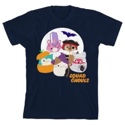 Squishmallows Halloween Squad Ghouls Youth Blue Short Sleeve Tee -Squishmallows GUEST c483467e 6887 4730 b953 e7590c333e28