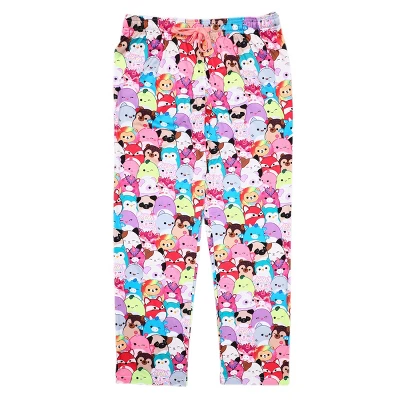 Squishmallows Collection Multi-Colored AOP Women's Sleep Pajama Pants 4 Squishmallows Collection Multi-Colored AOP Women's Sleep Pajama Pants - Image 2