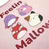 Squishmallows Feelin Mallow Glitter Text Crew Neck Short Sleeve Pink Youth Girl Tee -Squishmallows GUEST d8f83502 bc4e 46b8 836b acf9dbcf0198