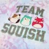 Squishmallows Team Glitter Text Crew Neck Short Sleeve Blue And Blue Pastel Tye Dye Youth Girl Tee -Squishmallows GUEST e078d7d7 67c0 4235 b947 de003ac5af23
