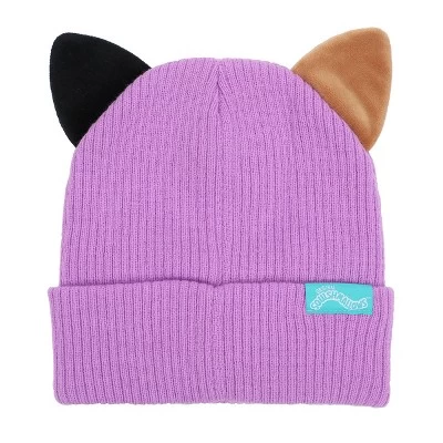 Squishmallows 3D Cat Ears Youth Beanie And Gloves Set 6 Squishmallows 3D Cat Ears Youth Beanie And Gloves Set - Image 4
