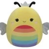 Squishmallows Squishmallow 12 Inch Sunny Pride -Squishmallows SQCR00938 Medium Plush 12 Inch Squishmallow Sunny Bee W Rainbow Belly Pride OP Front lpr 1024x892 5000x 1