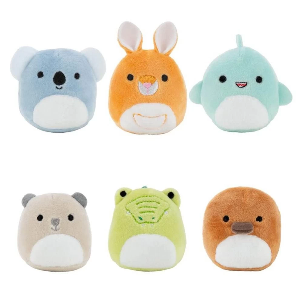 Squishmallows Squishville Mini Squishmallow 6 Pack -Down Under Squad 4 Squishmallows Squishville Mini Squishmallow 6 Pack -Down Under Squad - Image 2